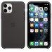 Накладка iPhone 11 Pro Max Silicone Case Black