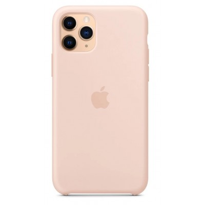 Накладка iPhone 11 Pro Max Silicone Case Pink Sand