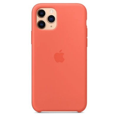 Накладка iPhone 11 Pro Max Silicone Case Clementine