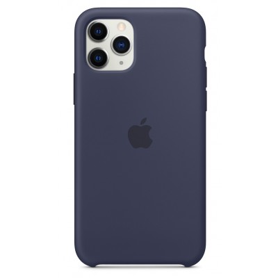Накладка iPhone 11 Pro Silicone Case Midnight Blue