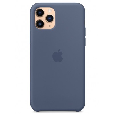 Накладка iPhone 11 Pro Silicone Case Аlaskan Blue