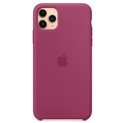 Накладка iPhone 11 Pro Max Silicone Case Pomegranate