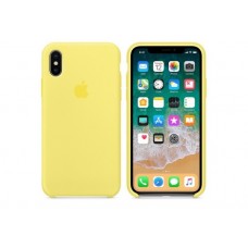 Накладка iPhone X Silicone Case Lemonade (middle)