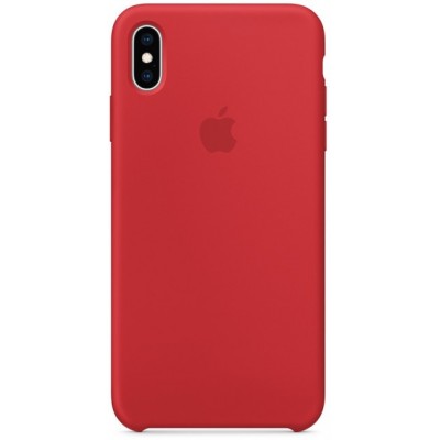 Чехол iPhone XS Silicone Case Red (Copy)