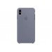 Чехол iPhone XS Silicone Case Lavender Grey (Copy)