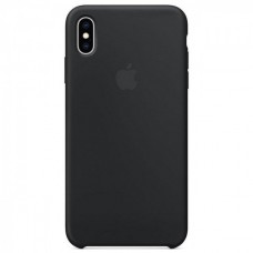 Чехол iPhone XS Max Silicone Case Black