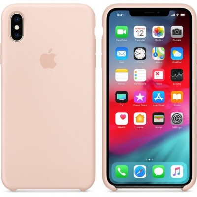 Чехол iPhone XS Max Silicone Case Pink Sand