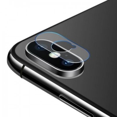 Захисне скло COTEetci camera Protector ring for Iphone X Black