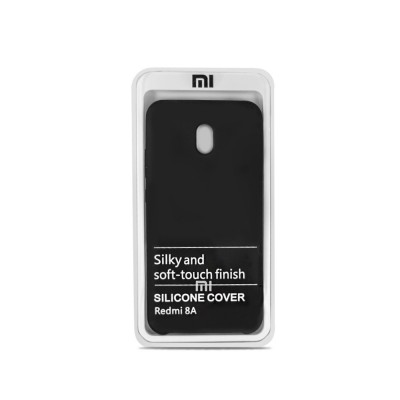 Накладка Xiaomi Redmi 8A Soft Case Black