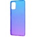 Накладка Samsung A21S (2020) Gradient Design Blue/Purple