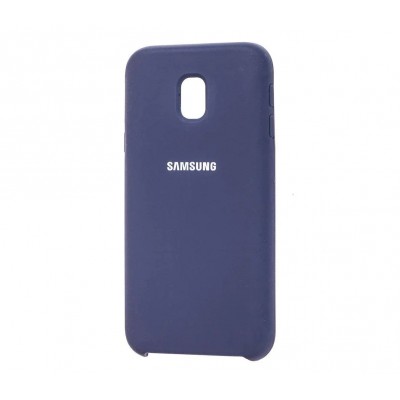 Накладка Samsung Galaxy J530 (J5) Silicone Cover Dark Blue
