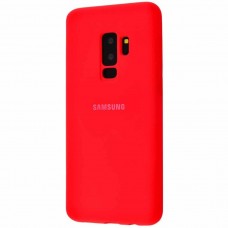 Накладка Samsung Galaxy S9 Plus G965F Silicone Cover Red