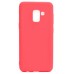 Накладка Samsung Galaxy A8+(A730F) Inavi Simple Color Red