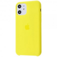 Накладка iPhone 11 Silicone Case Canary Yellow (HC)
