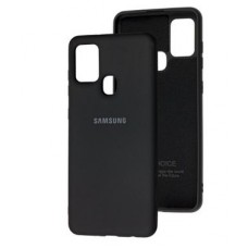 Накладка Samsung A21S (2020) Original Silicon Black