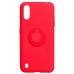 Накладка Samsung A01 Ring Color Red