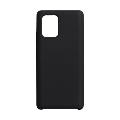 Накладка Samsung A71 (2020) Silicone Case Black