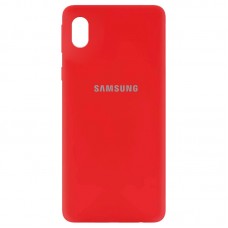 Накладка Samsung Galaxy A01 Core Silicone Case Red