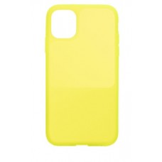 Накладка iPhone 12 mini Bright Silicone Lemon Yellow