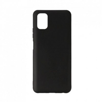 Накладка Samsung Galaxy A02S (A025) Full Soft Case Black