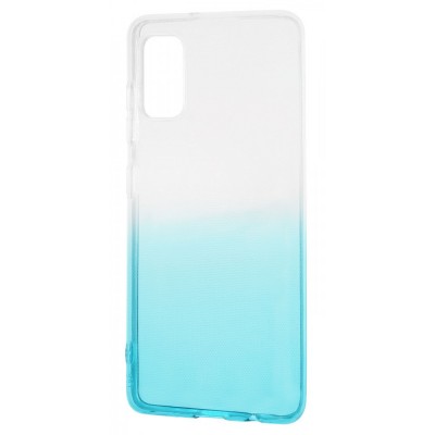 Накладка Samsung Galaxy M51 Gradient Design White/Turquoise