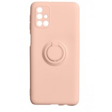 Накладка Samsung A21S (2020) Ring Color Peach