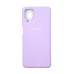Накладка Samsung Galaxy A12 (A125) Silicone Case Lilac