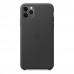 Накладка iPhone 11 Pro Leather Case (HC) Black