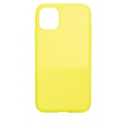 Накладка iPhone 12/12Pro Bright Silicone Lemon Yellow