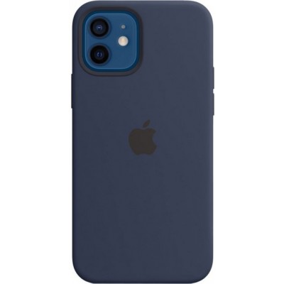 Накладка Apple iPhone 12 Mini Silicone Case Magsafe Nuvy Blue