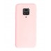 Накладка Xiaomi Redmi Note 9 Silicone Pink Sand