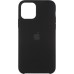 Накладка iPhone 11 Pro Max Silicone Case Black (Middle)