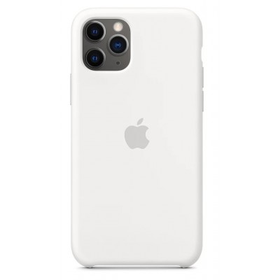 Накладка iPhone 11 Pro Max Silicone Case White