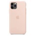 Накладка iPhone 11 Pro Max Silicone Case Pink Sand