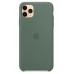Накладка iPhone 11 Pro Silicone Case Pine Green