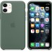 Накладка iPhone 11 Silicone Case Pine Green