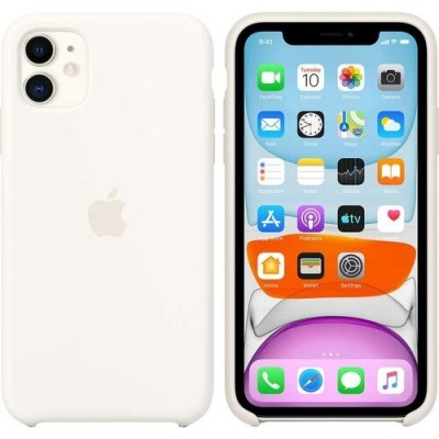Накладка iPhone 11 Silicone Case White