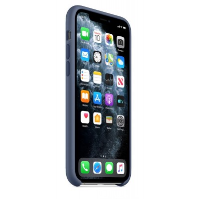 Накладка iPhone 11 Pro Max Silicone Case Аlaskan Blue