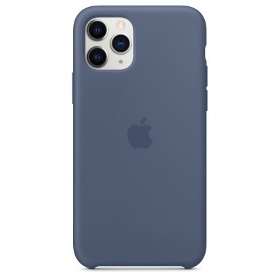 Накладка iPhone 11 Pro Silicone Case Аlaskan Blue