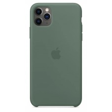 Накладка iPhone 11 Pro Max Silicone Case Pine Green