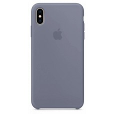 Чехол iPhone XS Max Silicone Case Lavender Grey