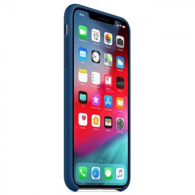 Чехол iPhone XS Max Silicone Case Blue Horizont