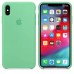 Чехол iPhone XS Max Silicone Case Turquoise