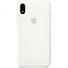 Чехол iPhone XR Silicone Case White