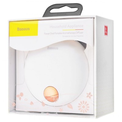 Ароматизатор повітря Baseus Flower Shell Portable Diffuser White