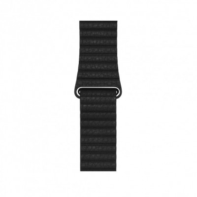 Ремінець Apple Watch 42mm Leather Loop Black