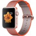 Ремінець Apple Watch 42mm Woven Nylon Black/Orange