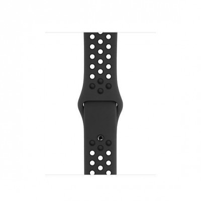 Ремінець  Apple Watch 38mm COTEetCI Nike Sport Band Black/Gray