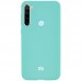 Накладка Xiaomi Redmi Note 8 Silicon Case Logo Turquoise