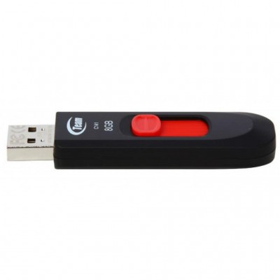 USB Flash 8Gb Team C141 Black/Red (TC1418GR01)